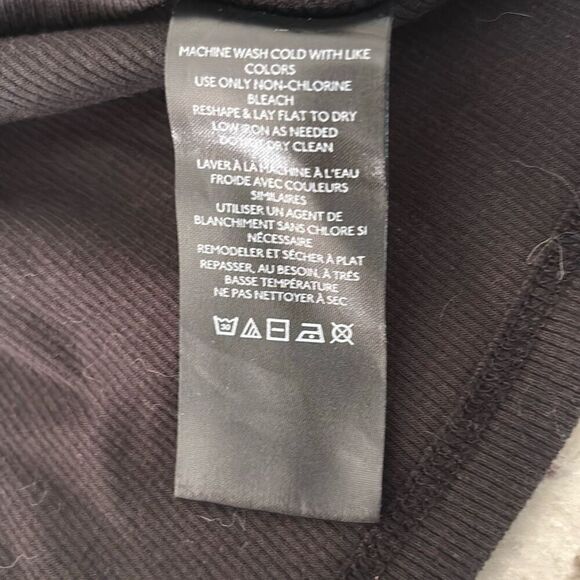 NWT Maeve Anthropologie Leather Bow strap tank top black XS - Picture 14 of 15